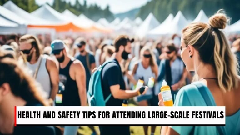 Health and Safety Tips for Attending Large-Scale Festivals